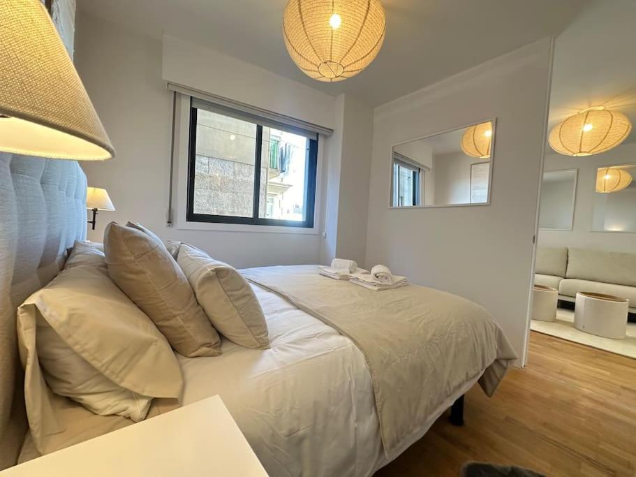 Centrico Apartamento Nuevo Vigo, Vistas Al Mar Luaran gambar